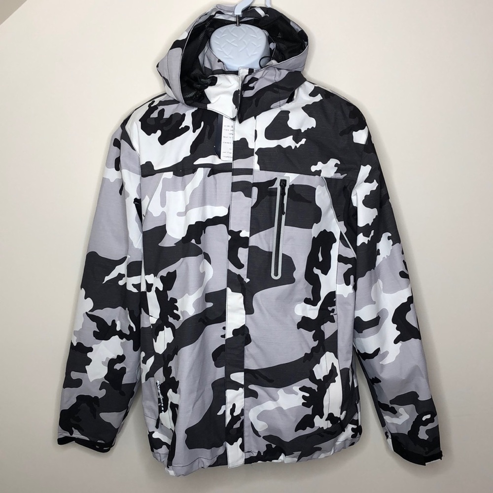 Men’s Moerdeng White Camouflage Jacket